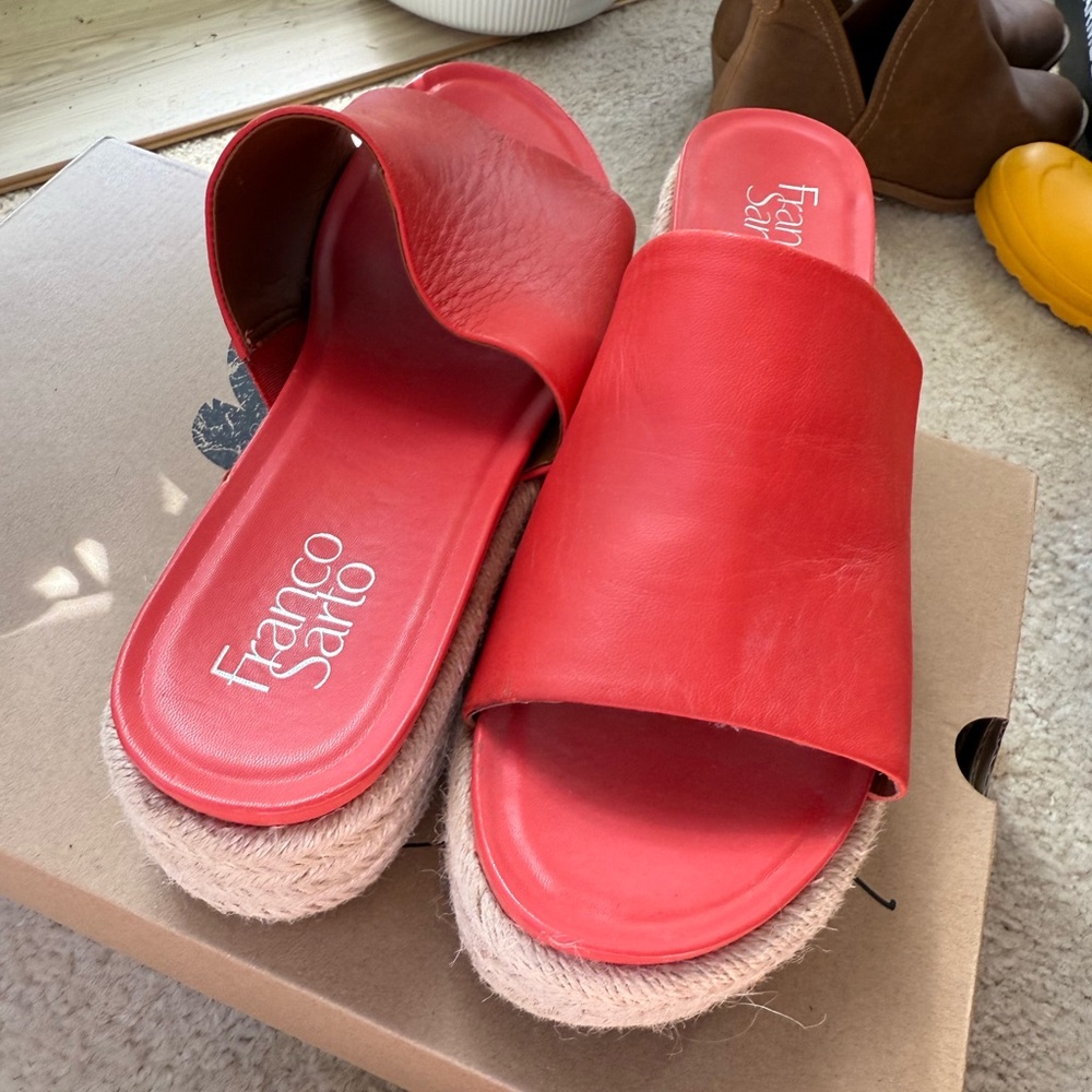 Leather slip ons Size 9M -Target Brand